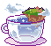 Animated tea cup